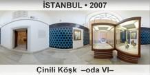 İSTANBUL Çinili Köşk  -oda VI-