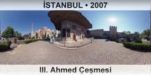 İSTANBUL III. Ahmed Çeşmesi