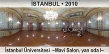 İSTANBUL İstanbul Üniversitesi  –Mavi Salon, yan oda I–