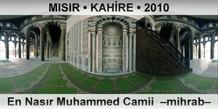 MISIR  KAHRE En Nasr Muhammed Camii  Mihrab