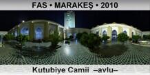 FAS  MARAKE Kutubiye Camii  Avlu