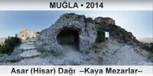 MULA Asar (Hisar) Da  Kaya Mezarlar