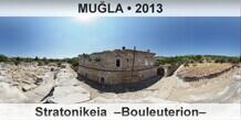 MUĞLA Stratonikeia  –Bouleuterion–