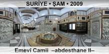 SURYE  AM Emev Camii  Abdesthane II