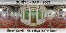 SURYE  AM Emev Camii  Hz. Yahya (a.s)'n Kabri