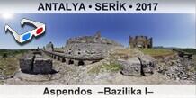 ANTALYA • SERİK Aspendos  –Bazilika I–
