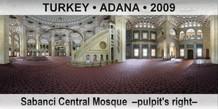 TURKEY â€¢ ADANA Sabanci Central Mosque  â€“Pulpit's rightâ€“