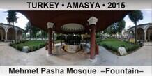 TURKEY â€¢ AMASYA Mehmet Pasha Mosque  â€“Fountainâ€“