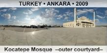 TURKEY â€¢ ANKARA Kocatepe Mosque  â€“Outer courtyardâ€“