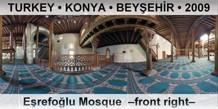 TURKEY â€¢ KONYA â€¢ BEYÅ�EHÄ°R EÅŸrefoÄŸlu Mosque  â€“Front rightâ€“