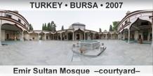 TURKEY â€¢ BURSA Emir Sultan Mosque  â€“Courtyardâ€“