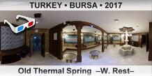 TURKEY â€¢ BURSA Old Thermal Spring  â€“W. Restâ€“
