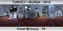 TURKEY â€¢ BURSA Great Mosque  Â·16Â·