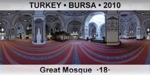 TURKEY â€¢ BURSA Great Mosque  Â·18Â·