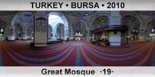 TURKEY â€¢ BURSA Great Mosque  Â·19Â·