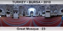 TURKEY â€¢ BURSA Great Mosque  Â·23Â·