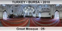 TURKEY â€¢ BURSA Great Mosque  Â·25Â·
