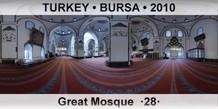 TURKEY â€¢ BURSA Great Mosque  Â·28Â·