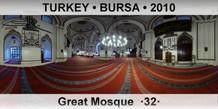TURKEY â€¢ BURSA Great Mosque  Â·32Â·
