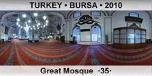 TURKEY â€¢ BURSA Great Mosque  Â·35Â·
