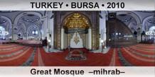 TURKEY â€¢ BURSA Great Mosque  â€“Mihrabâ€“