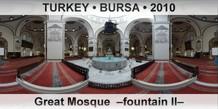 TURKEY â€¢ BURSA Great Mosque  â€“Fountain IIâ€“