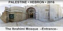 PALESTINE â€¢ HEBRON The Ibrahimi Mosque  â€“Entranceâ€“