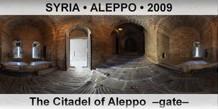 SYRIA â€¢ ALEPPO The Citadel of Aleppo  â€“Gateâ€“