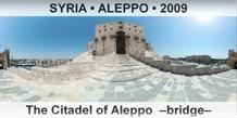 SYRIA â€¢ ALEPPO The Citadel of Aleppo  â€“Bridgeâ€“