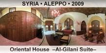 SYRIA â€¢ ALEPPO Oriental House  â€“Al-Gilani Suiteâ€“