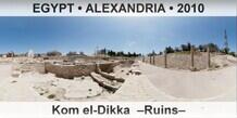 EGYPT â€¢ ALEXANDRIA Kom el-Dikka  â€“Ruinsâ€“