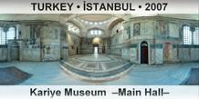 TURKEY â€¢ Ä°STANBUL Kariye Museum  â€“Main Hallâ€“