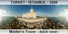 TURKEY â€¢ Ä°STANBUL Maiden's Tower  â€“Back viewâ€“
