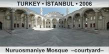 TURKEY â€¢ Ä°STANBUL Nuruosmaniye Mosque  â€“Courtyardâ€“