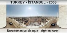 TURKEY â€¢ Ä°STANBUL Nuruosmaniye Mosque  â€“Right minaretâ€“