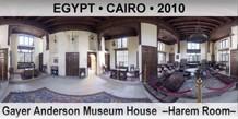 EGYPT â€¢ CAIRO Gayer Anderson Museum House  â€“Harem Roomâ€“