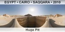 EGYPT â€¢ CAIRO â€¢ SAQQARA Huge Pit
