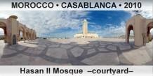MOROCCO â€¢ CASABLANCA Hassan II Mosque  â€“Courtyardâ€“