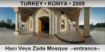 TURKEY â€¢ KONYA HacÄ± Veys Zade Mosque  â€“Entranceâ€“