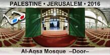 PALESTINE • JERUSALEM Al-Aqsa Mosque  –Door–
