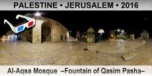 PALESTINE • JERUSALEM Al-Aqsa Mosque  –Fountain of Qasim Pasha–