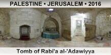 PALESTINE • JERUSALEM Tomb of Rabi'a al-'Adawiyya