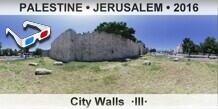 PALESTINE • JERUSALEM City Walls  ·III·