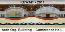 KUWAIT Arab Org. Building  –Conference Hall–