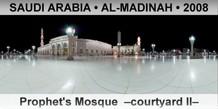 SAUDI ARABIA • AL-MADINAH Prophet's Mosque  –Courtyard II–