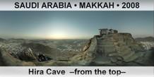 SAUDI ARABIA â€¢ MAKKAH Hira Cave  â€“From the topâ€“