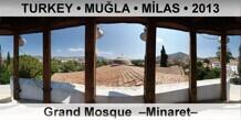 TURKEY â€¢ MUÄ�LA â€¢ MÄ°LAS Milas Grand Mosque  â€“Minaretâ€“