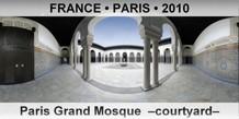FRANCE â€¢ PARIS Paris Grand Mosque  â€“Courtyardâ€“
