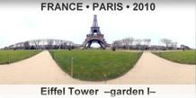 FRANCE • PARIS Eiffel Tower  –Garden I–