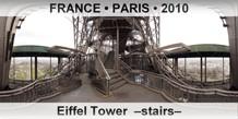 FRANCE • PARIS Eiffel Tower  –Stairs–